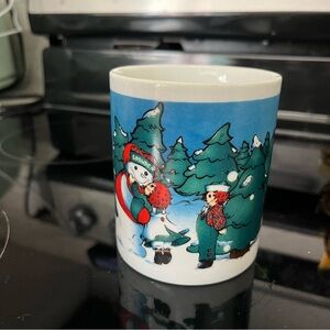 Raggedy Anne & Andy • Snowden & Friends Christmas Mug (1998)